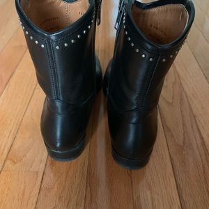 Frye Shoes - Frye Melissa short black leather boots Frye Shoes - Frye Melissa short black leather boots